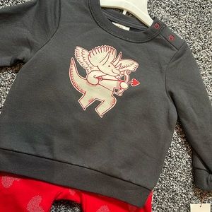 Cat & Jack 2-Piece Valentines Day Outfit